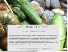 Tablet Screenshot of gardensbyrenee.com